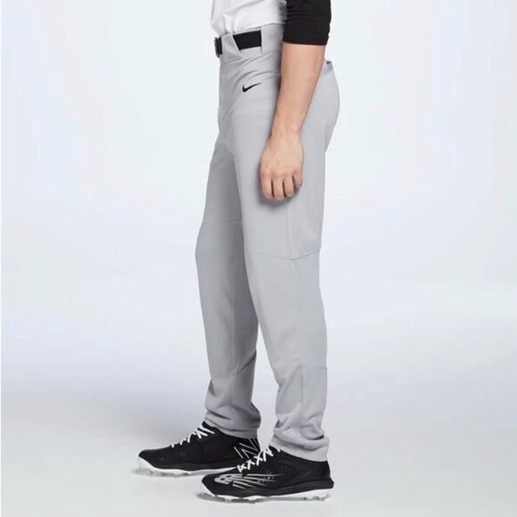 Nike Vapor Select Grey Full-Length Baseball Pants Size XL NWT - Picture 2 of 8